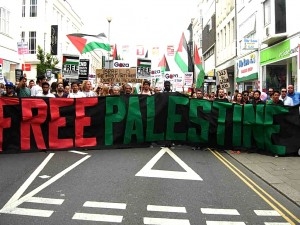 Brighton demo for Gaza.JPG